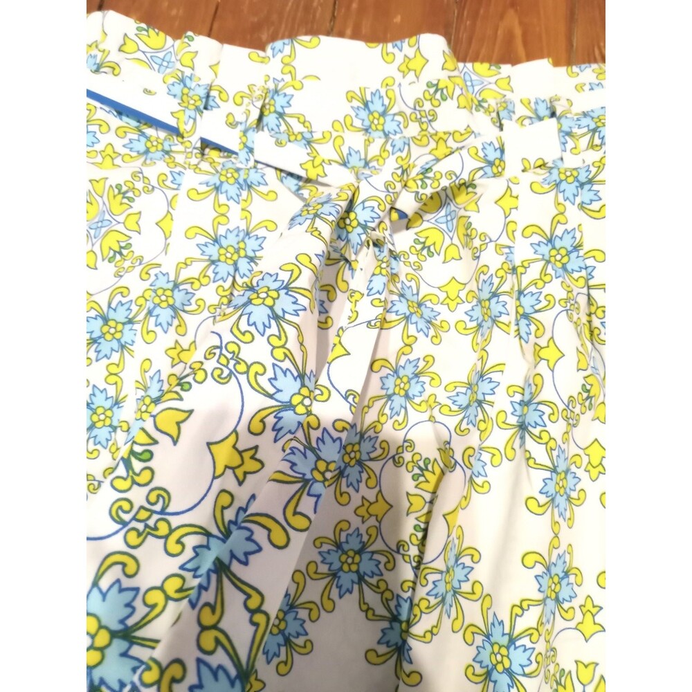 NWT Her Destiny Long Skirt with lemons with blue and Yellow flowers Large - Picture 10 of 14
